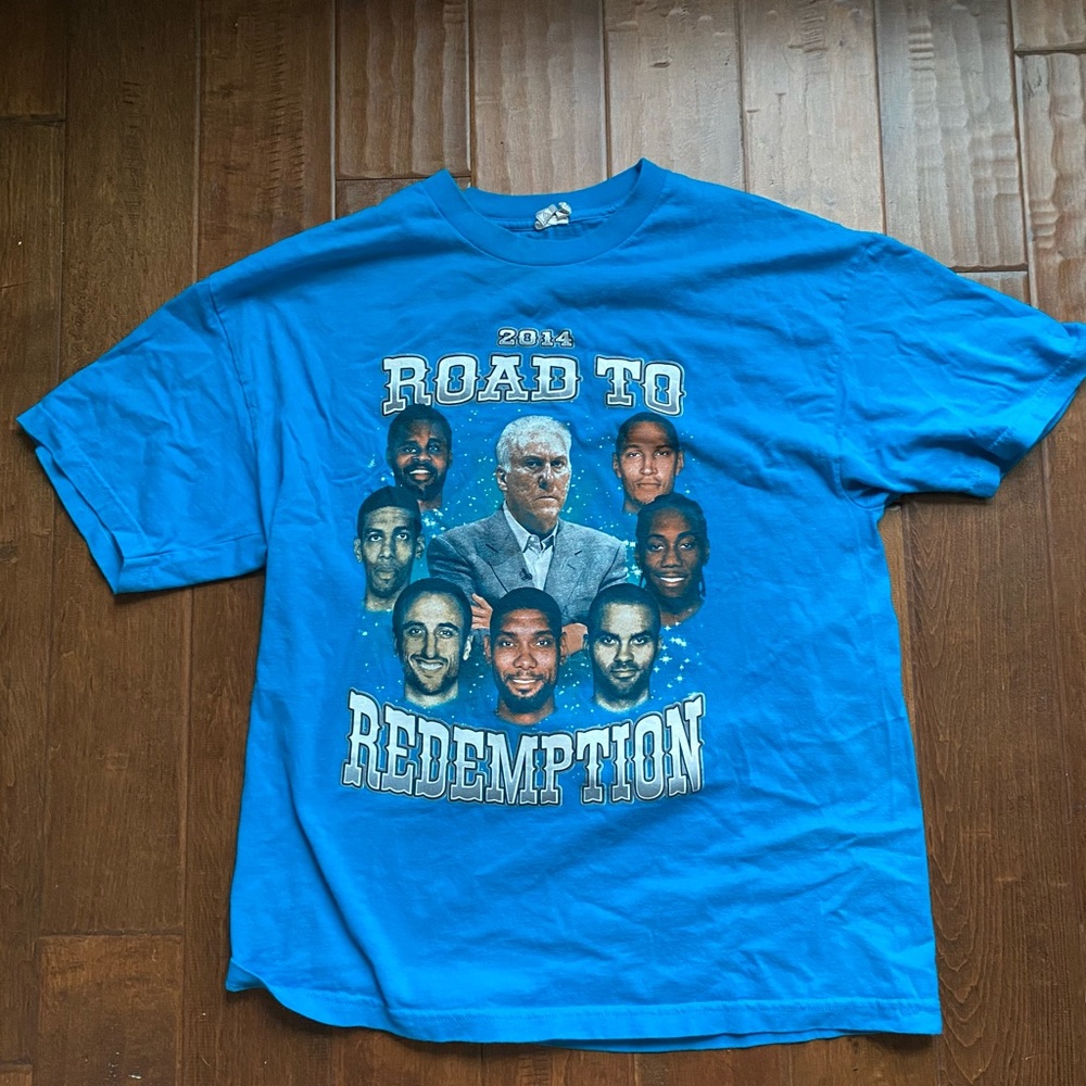 Vintage San Antonio Spurs T-Shirt XL 2013-2014